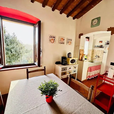 Casina Del Fabbro Vista Mare E Colline Toscane 아파트