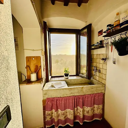 Casina Del Fabbro Vista Mare E Colline Toscane 아파트