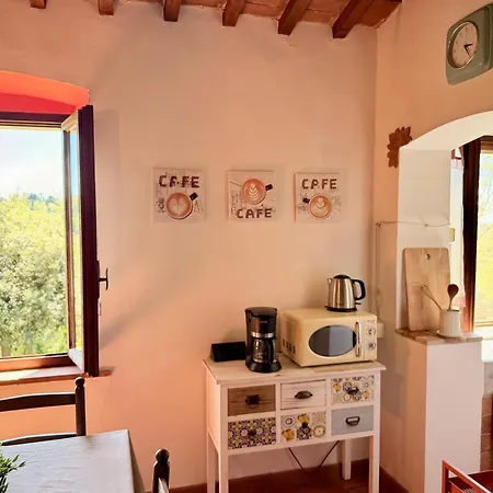Casina Del Fabbro Vista Mare E Colline Toscane Montescudaio